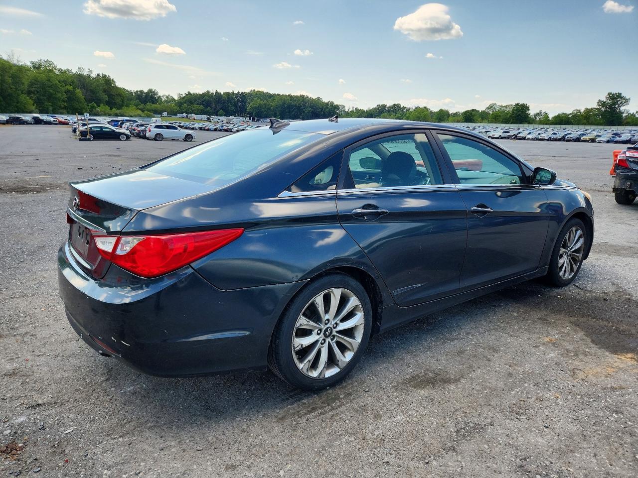 2013 Hyundai Sonata Gls Blue vin: 5NPEB4AC3DH622410