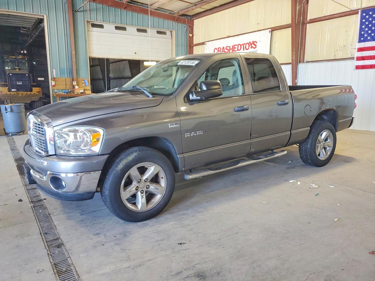 2008 Dodge Ram 1500 St Gray vin: 1D7HU18278S631806