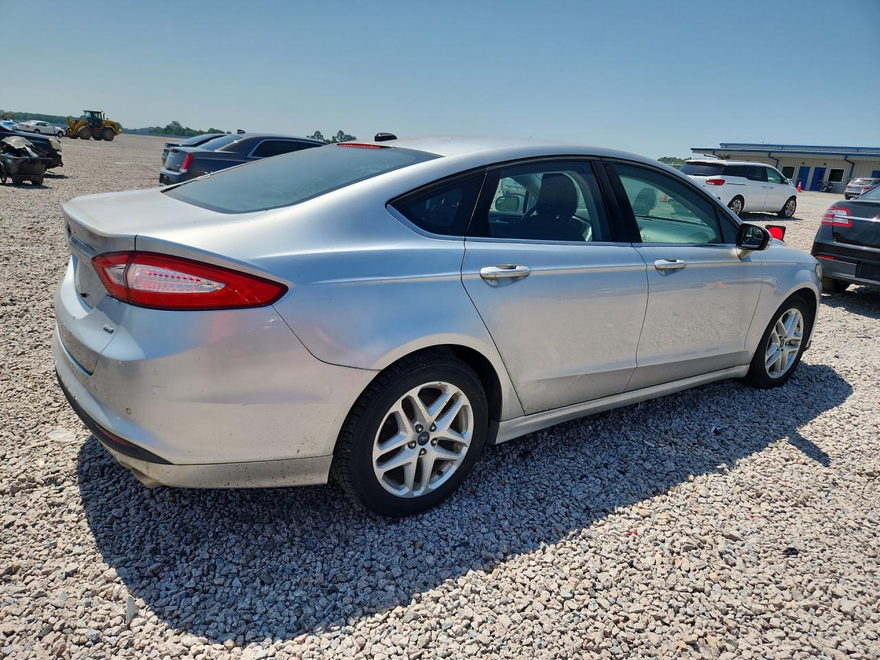 2015 Ford Fusion Se Silver vin: 1FA6P0H71F5102674