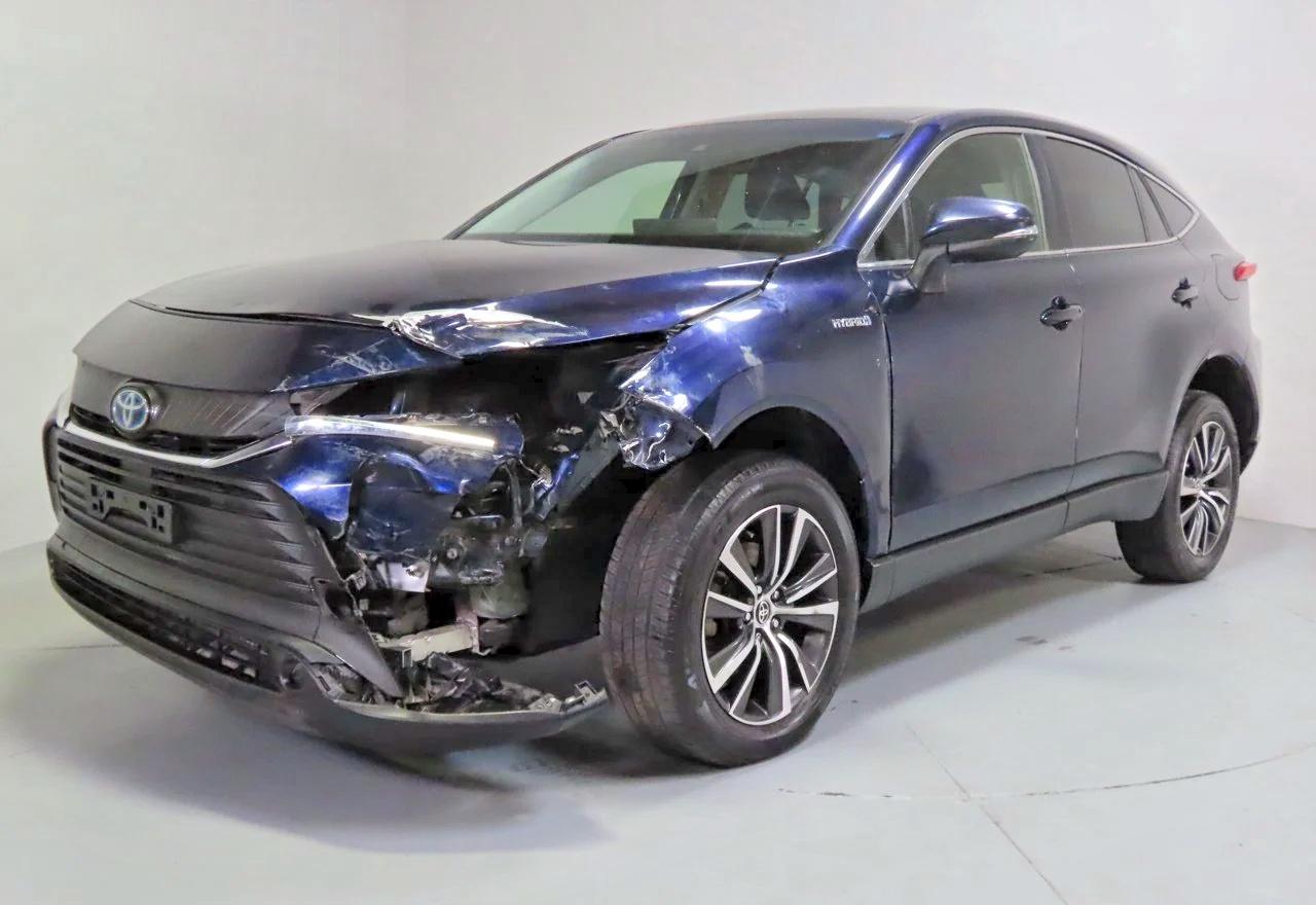 2021 Toyota Venza Le Синий vin: JTEAAAAH6MJ004755