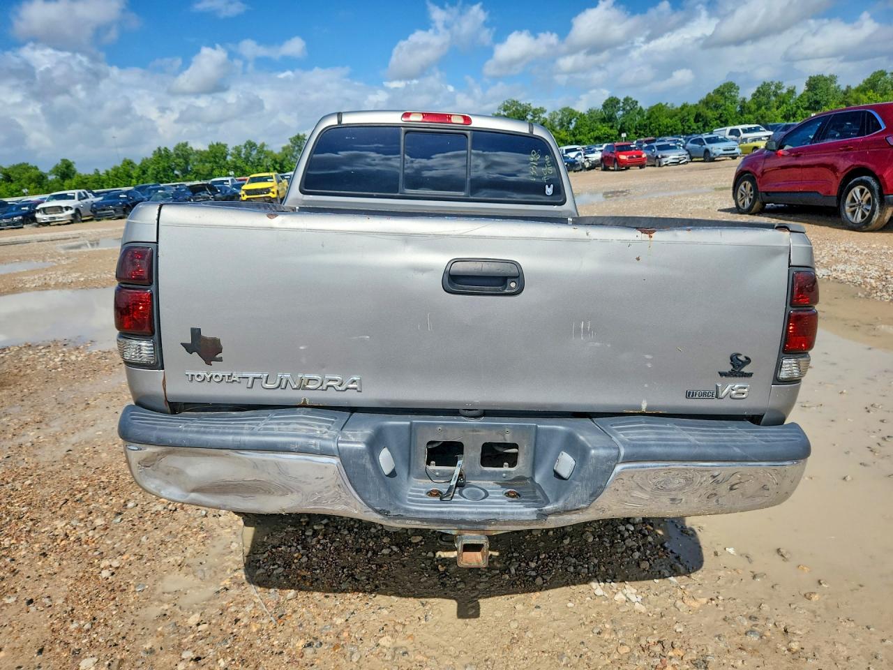 2004 Toyota Tundra Access Cab Sr5 Silver vin: 5TBRT34124S448979
