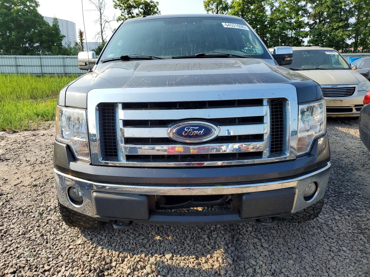 2009 Ford F150 Gray vin: 1FTRF14839KC43895