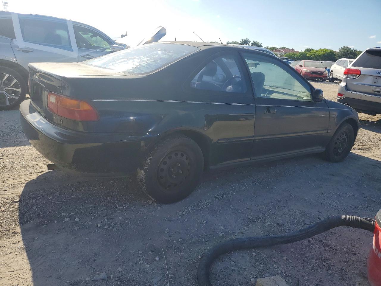1993 Honda Civic Ex Black vin: 1HGEJ1251PL034041