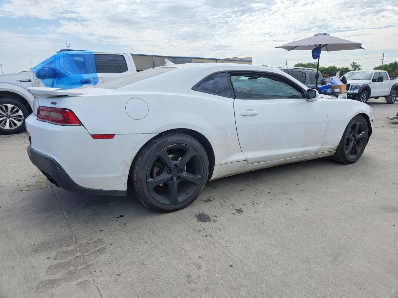 2015 Chevrolet Camaro Lt Белый vin: 2G1FD1E34F9189976