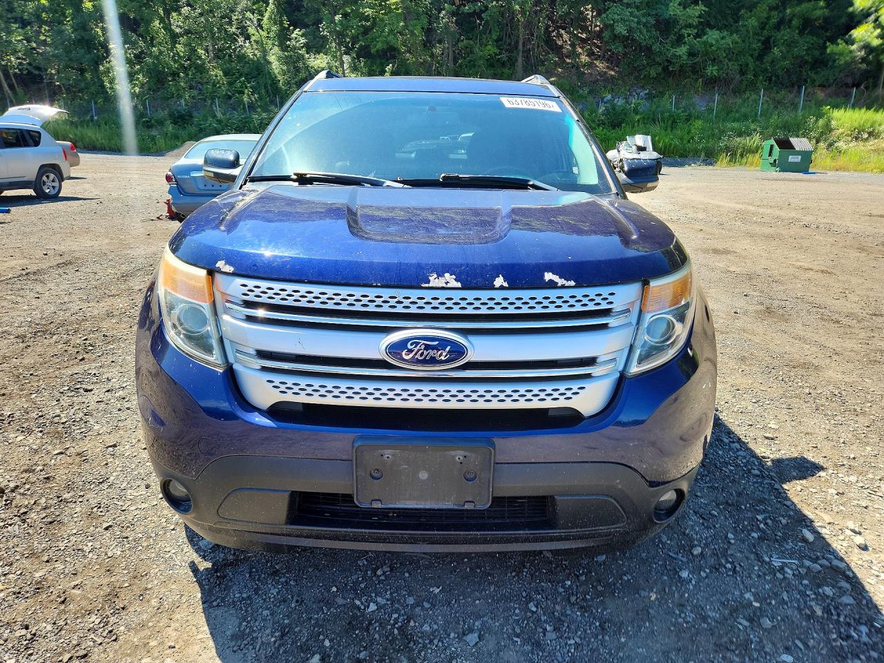 2011 Ford Explorer Xlt Синий vin: 1FMHK8D85BGA08483