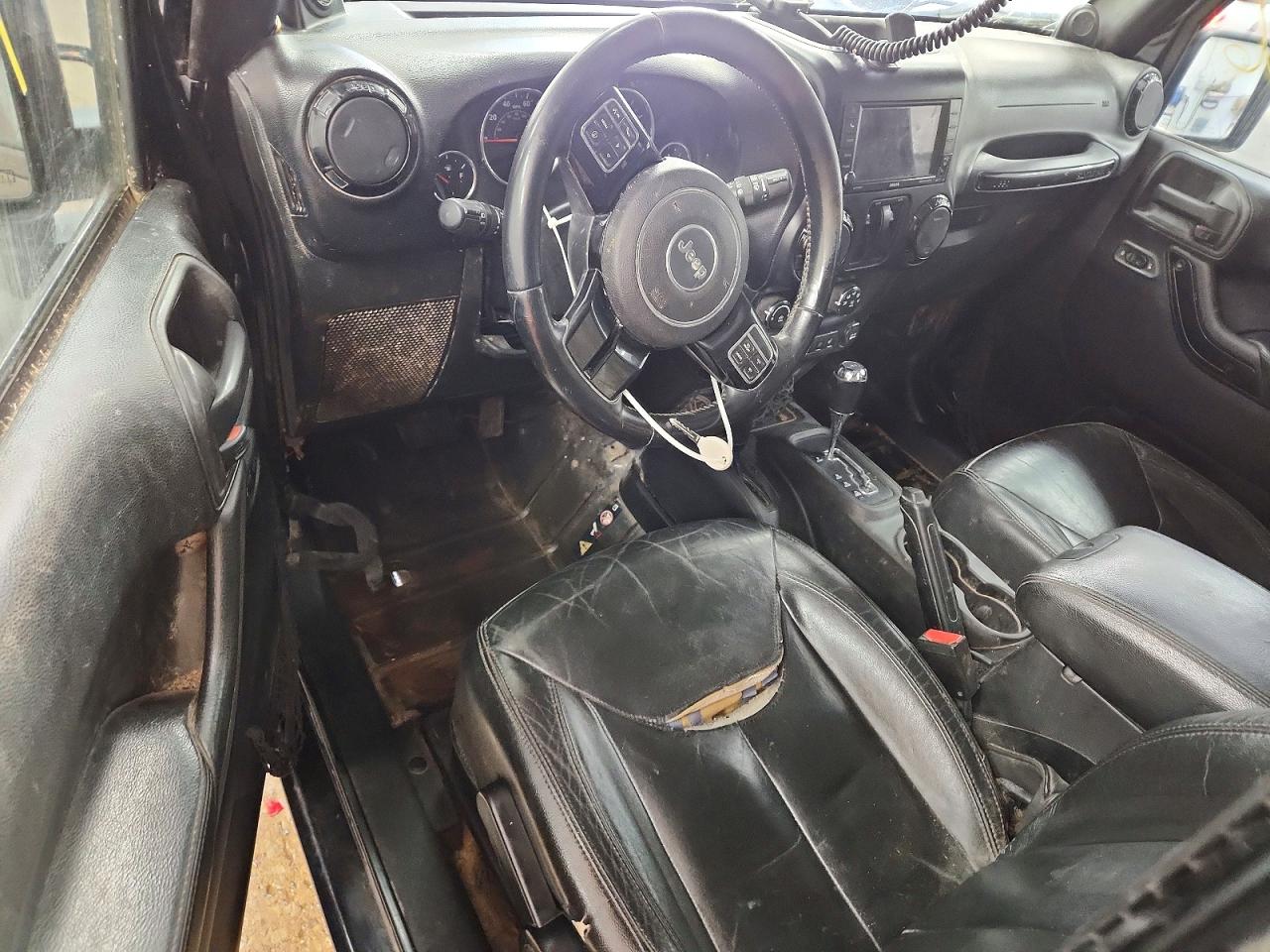 2014 Jeep Wrangler Sahara Black vin: 1C4AJWBG4EL320300