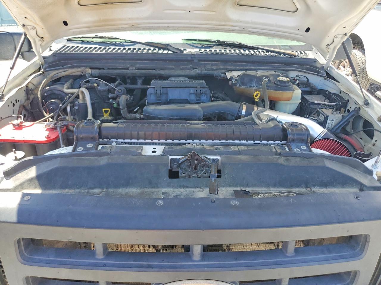 2006 Ford F250 Super Duty White vin: 1FTSX21536EC43047