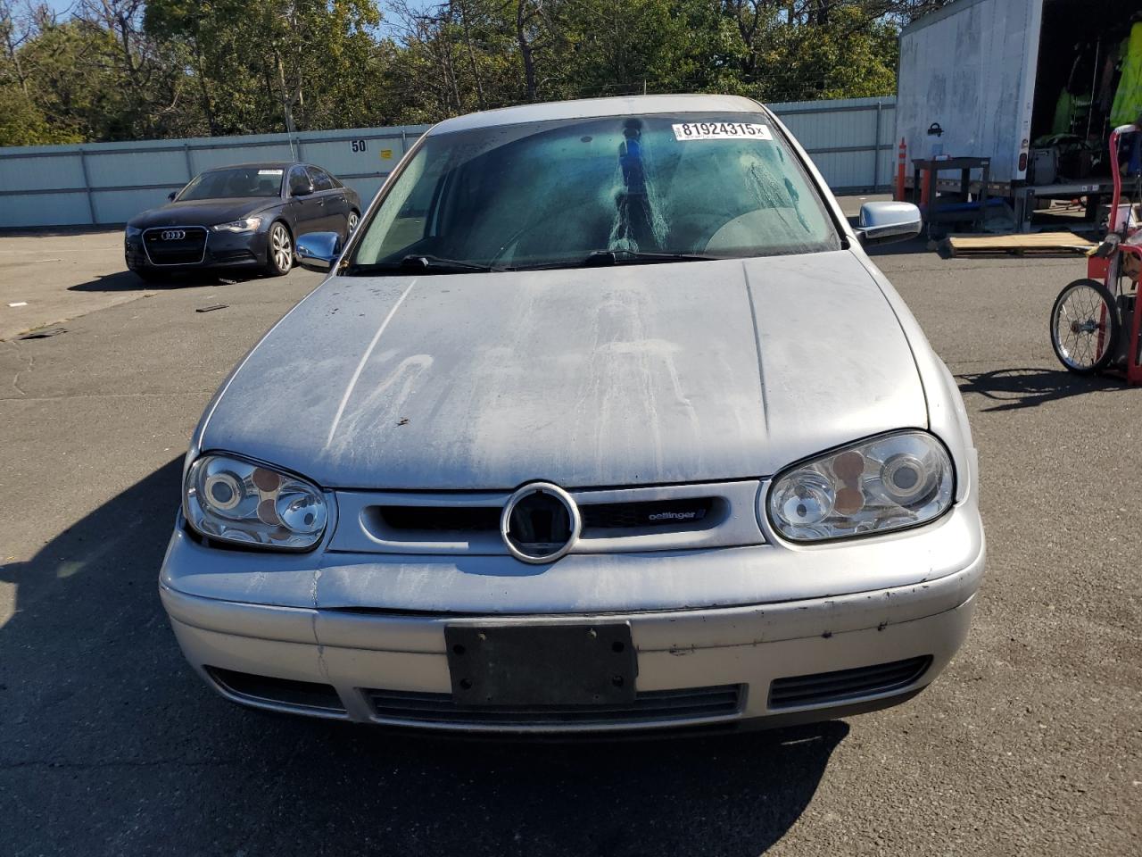2001 Volkswagen Gti Gls Silver vin: 9BWDD61J614035724