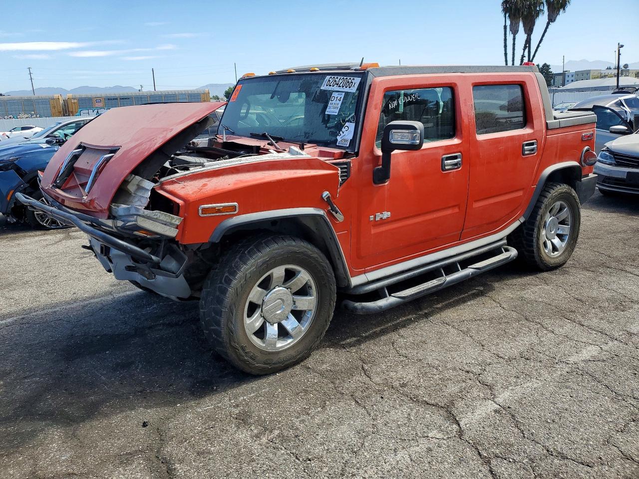 2009 Hummer H2 Sut Luxury Red vin: 5GRGN02209H103026