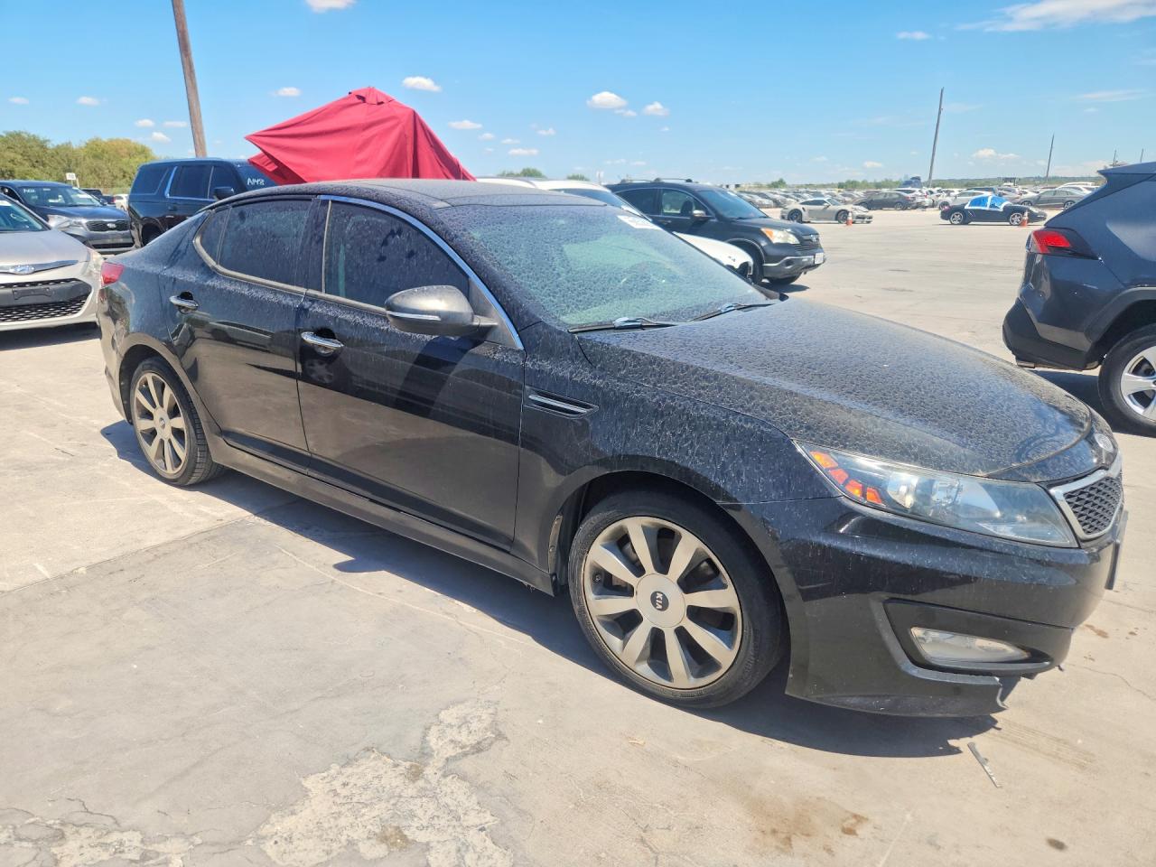 2012 Kia Optima Sx Black vin: 5XXGR4A64CG078945