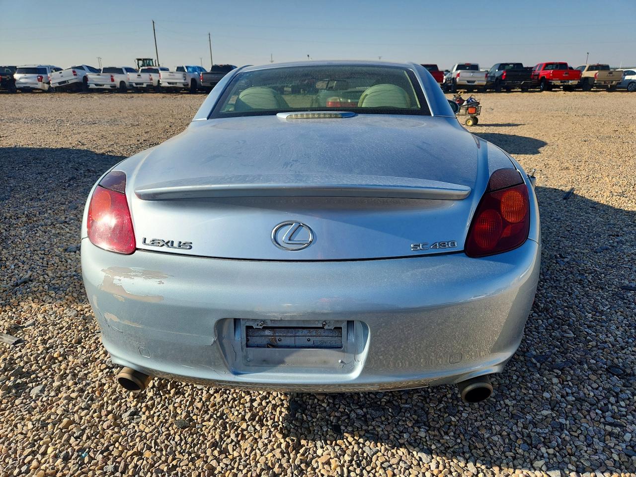2004 Lexus Sc 430 Blue vin: JTHFN48Y340050862