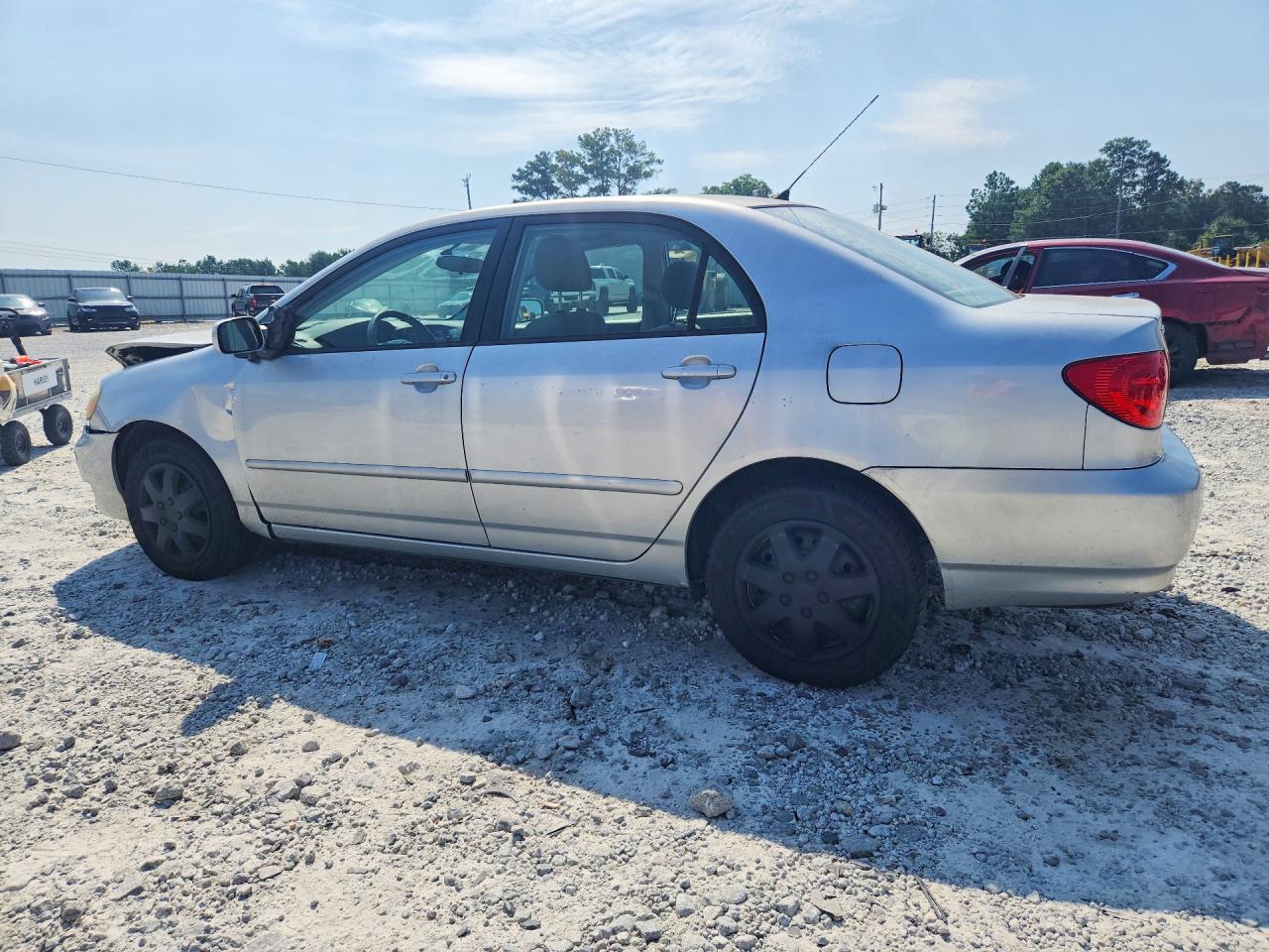 2006 Toyota Corolla Le Silver vin: JTDBR32E760091768
