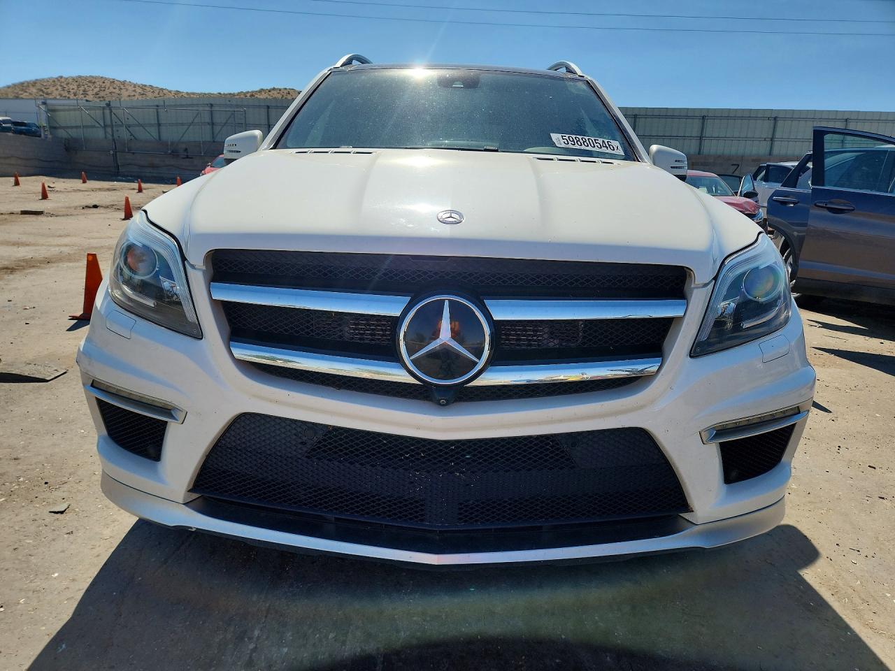 2014 Mercedes-benz Gl 63 Amg White vin: 4JGDF7EE4EA271668
