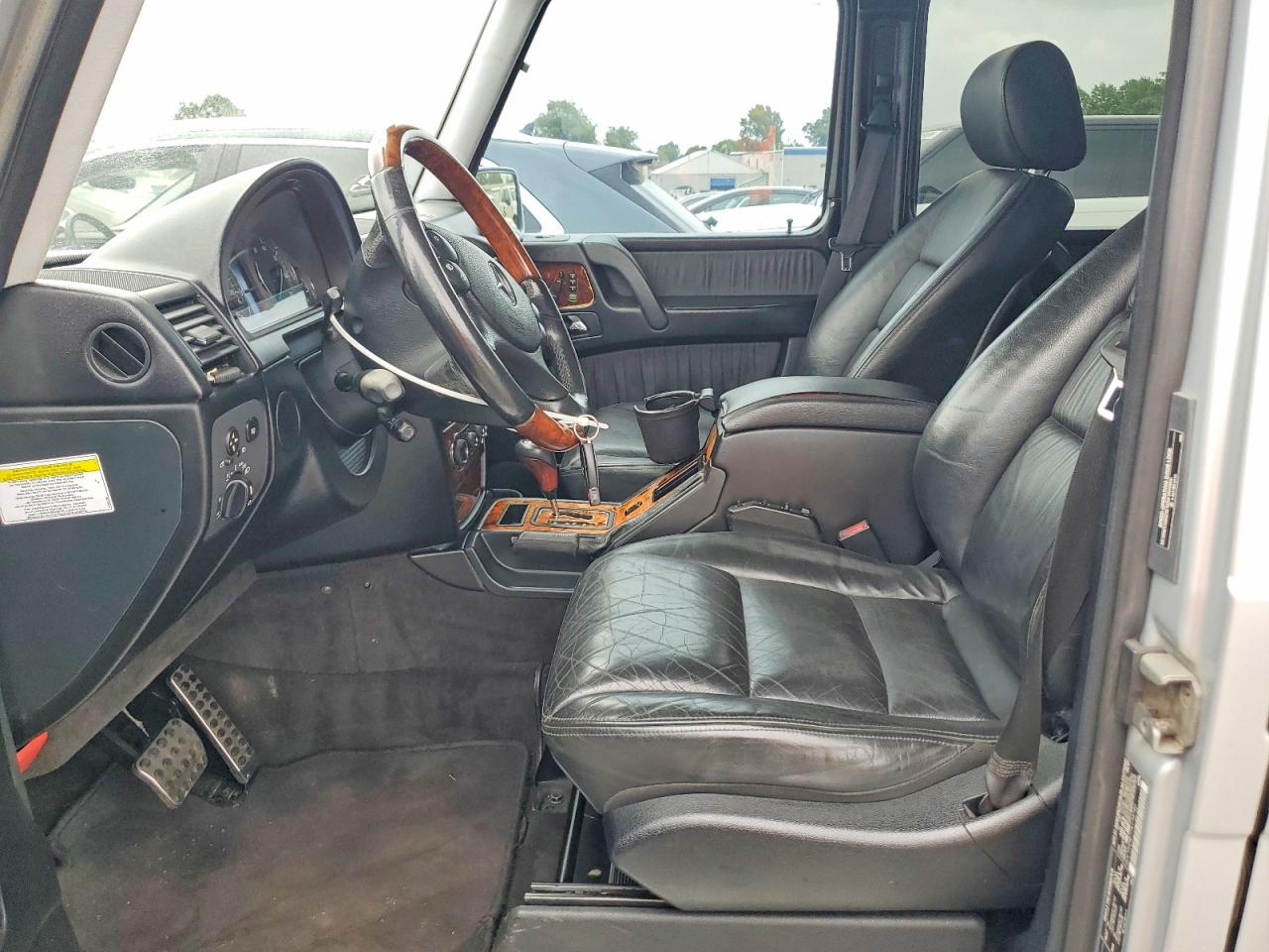 2007 Mercedes-benz G 500 Silver vin: WDCYR49E77X170740
