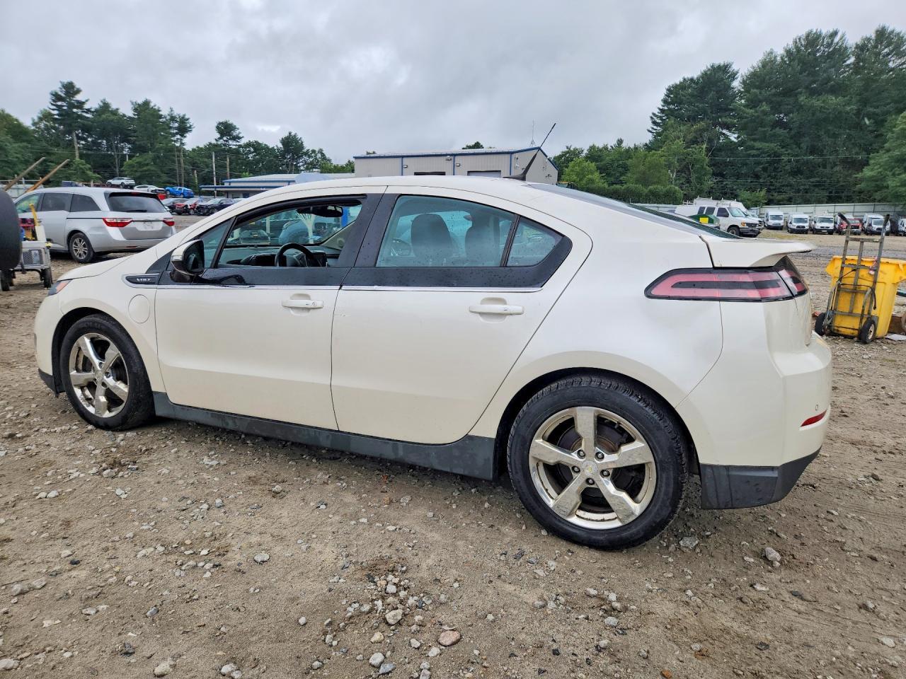 2014 Chevrolet Volt White vin: 1G1RH6E47EU160139