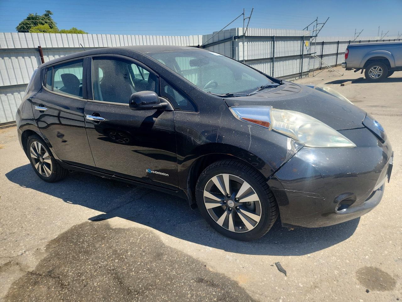 2015 Nissan Leaf Sv Black vin: 1N4AZ0CP8FC316620