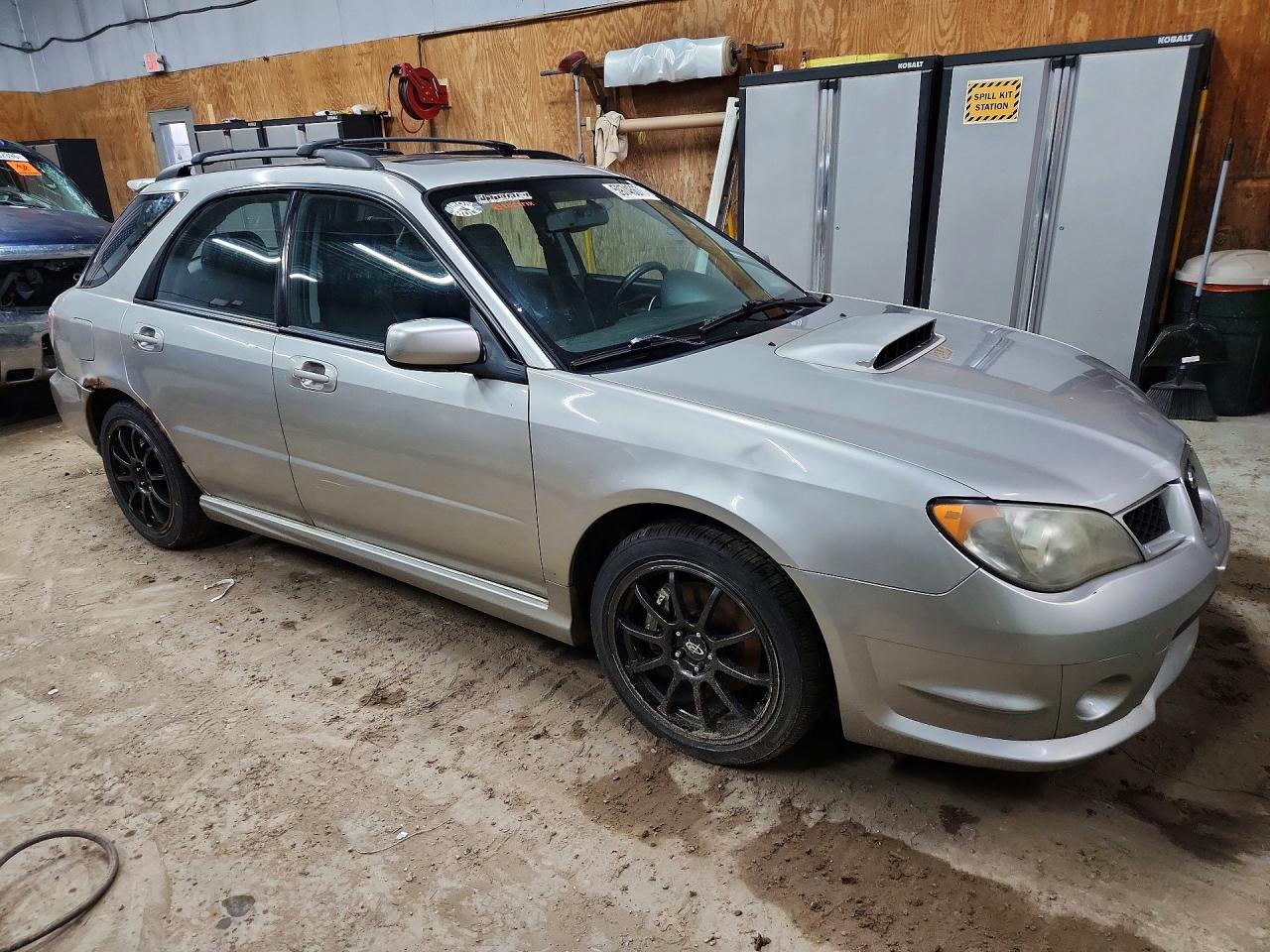 2007 Subaru Impreza Wrx Silver vin: JF1GG74657G805775