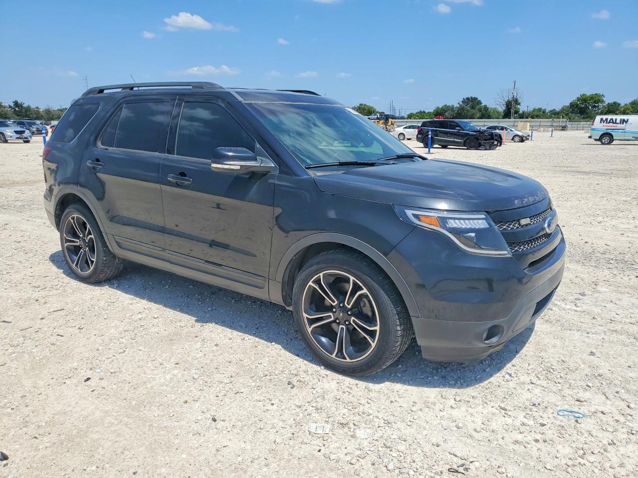 2015 Ford Explorer Sport Черный vin: 1FM5K8GT4FGA29043