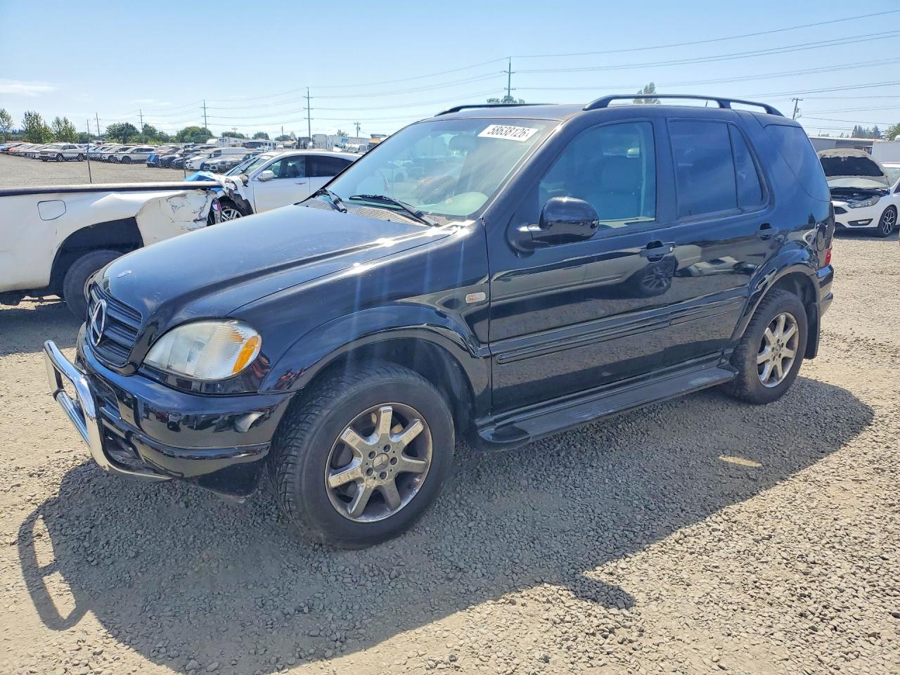 2000 Mercedes-benz Ml 430 Black vin: 4JGAB72E2YA159622