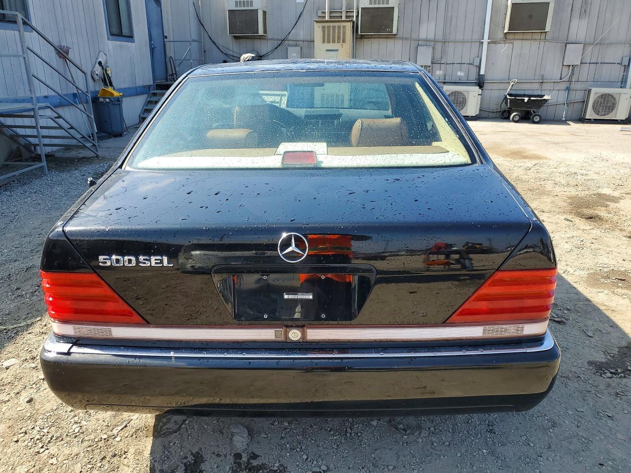 1992 Mercedes-benz 500 Sel Black vin: WDBGA51E3NA042178