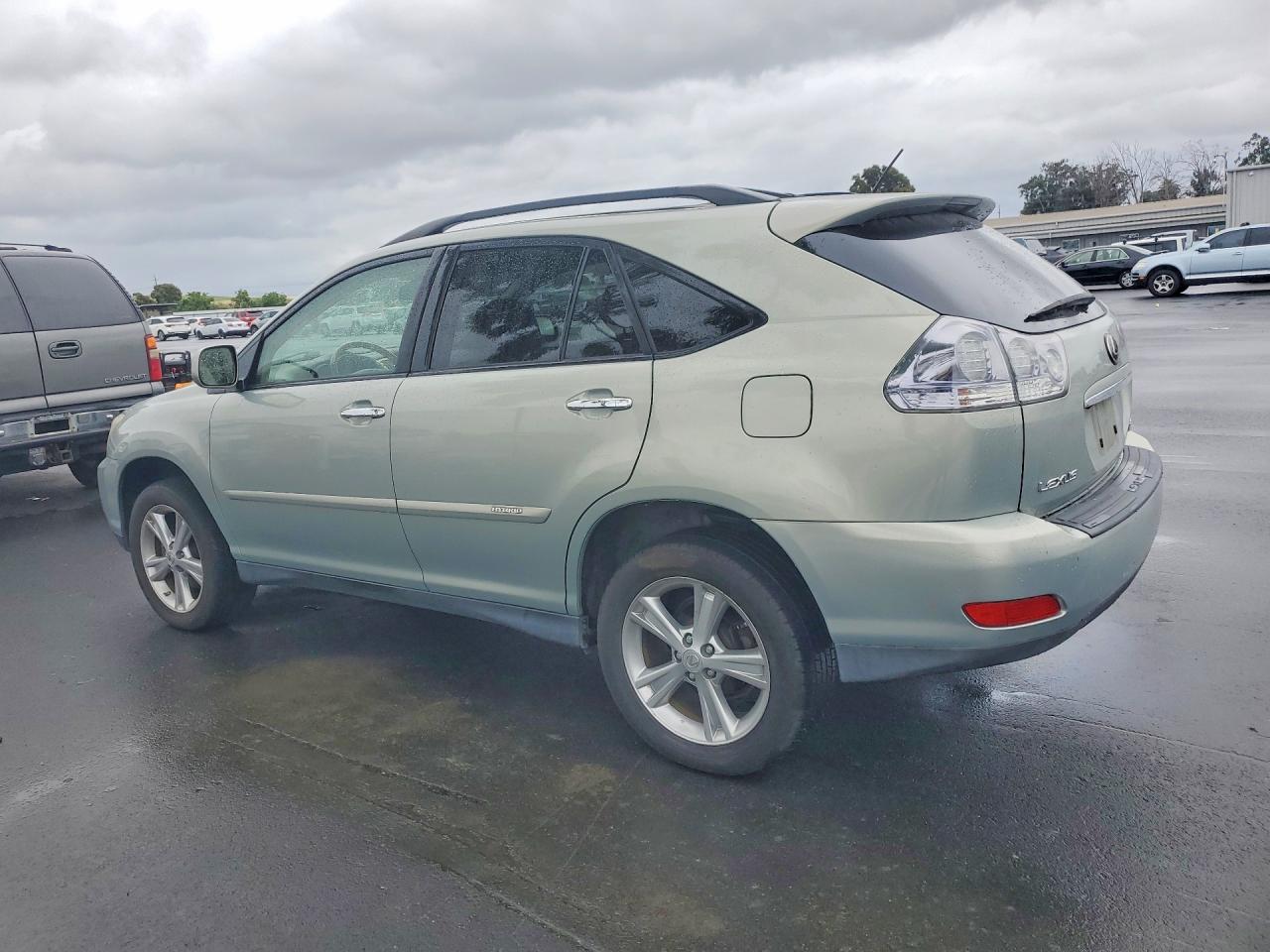 2008 Lexus Rx 400h Зеленый vin: JTJHW31U682059409