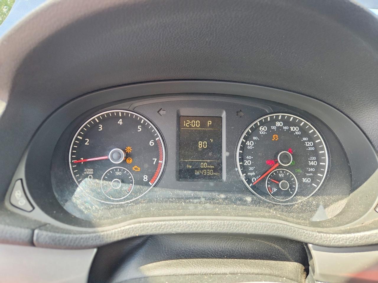 2014 Volkswagen Passat S Синий vin: 1VWAT7A32EC058921