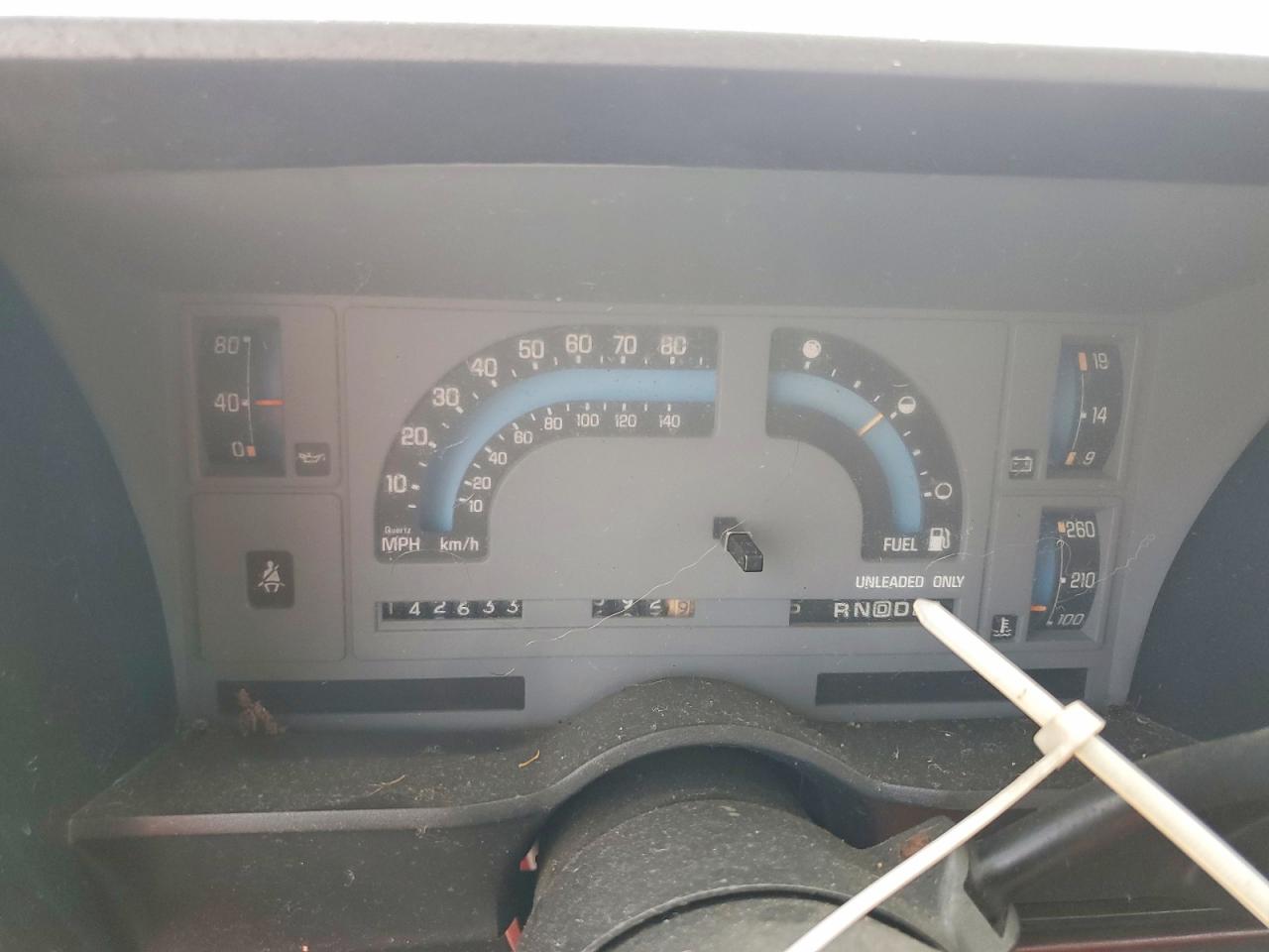 1991 Chevrolet Blazer S10 Red vin: 1GNCS18ZXM8265457