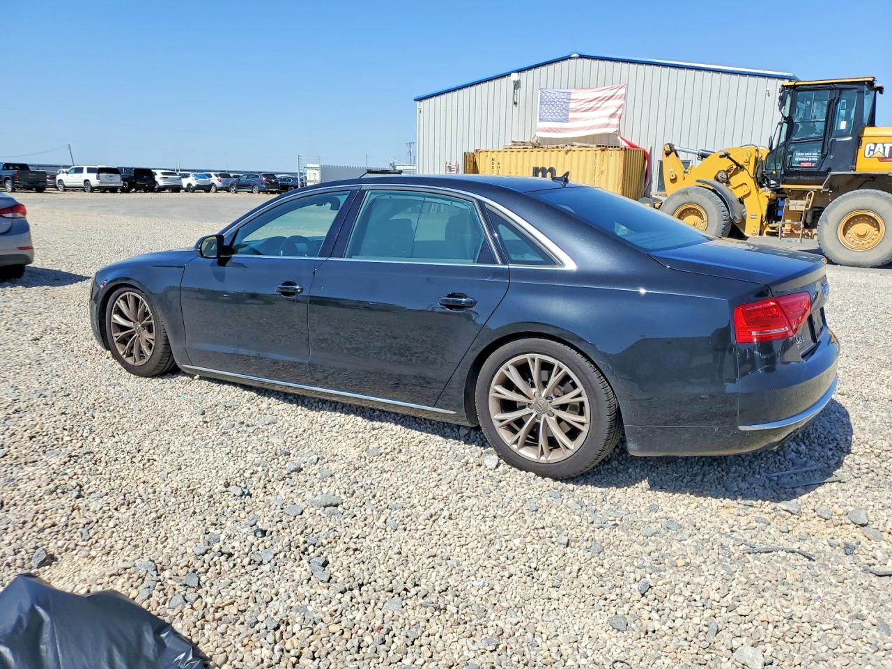 2013 Audi A8 L Quattro Black vin: WAURGAFDXDN008261