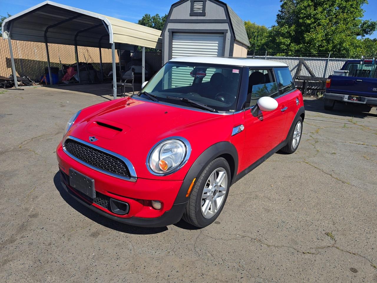 2012 Mini Cooper S Красный vin: WMWSV3C52CT385869