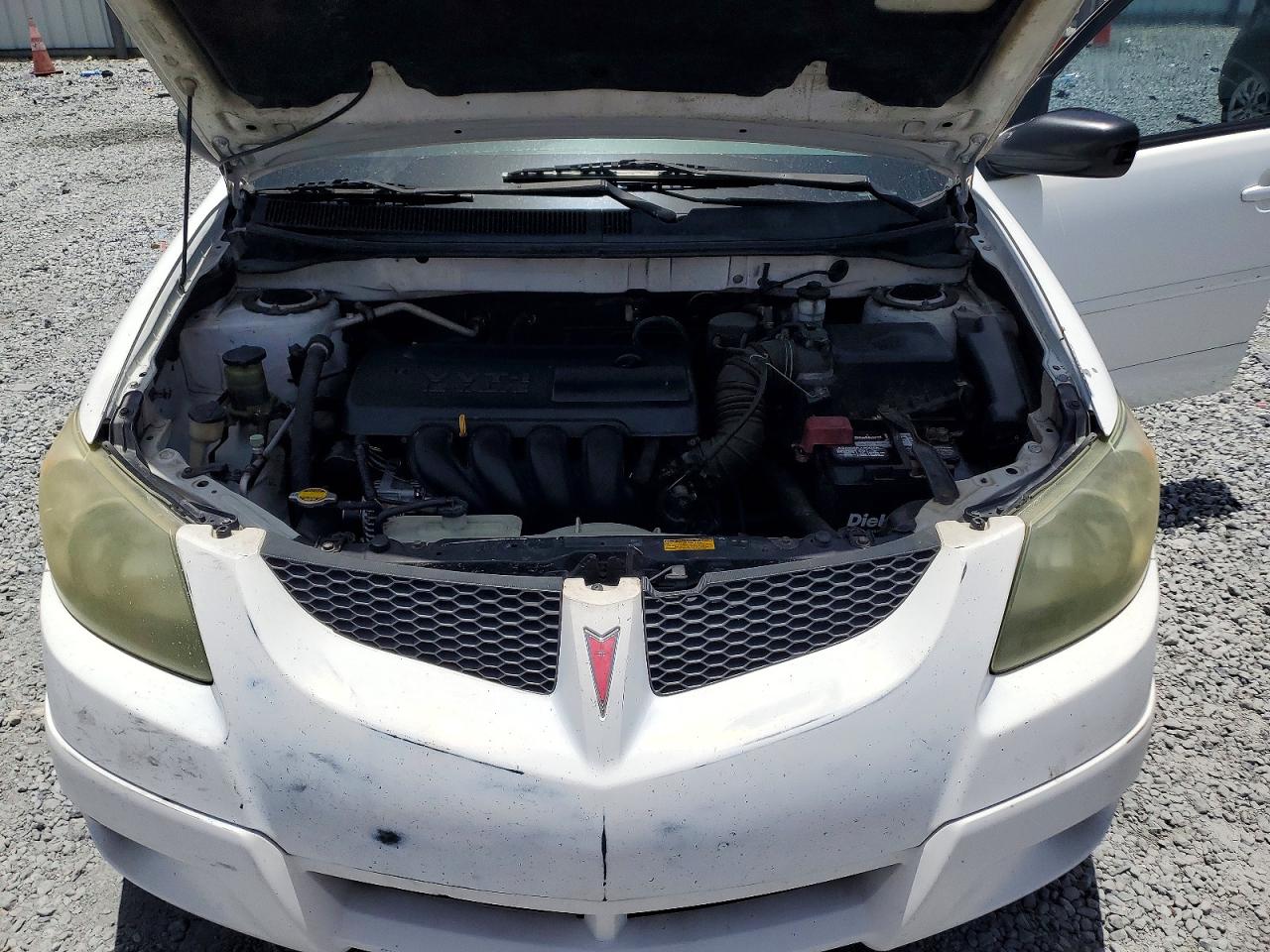 2004 Pontiac Vibe White vin: 5Y2SL62814Z461201