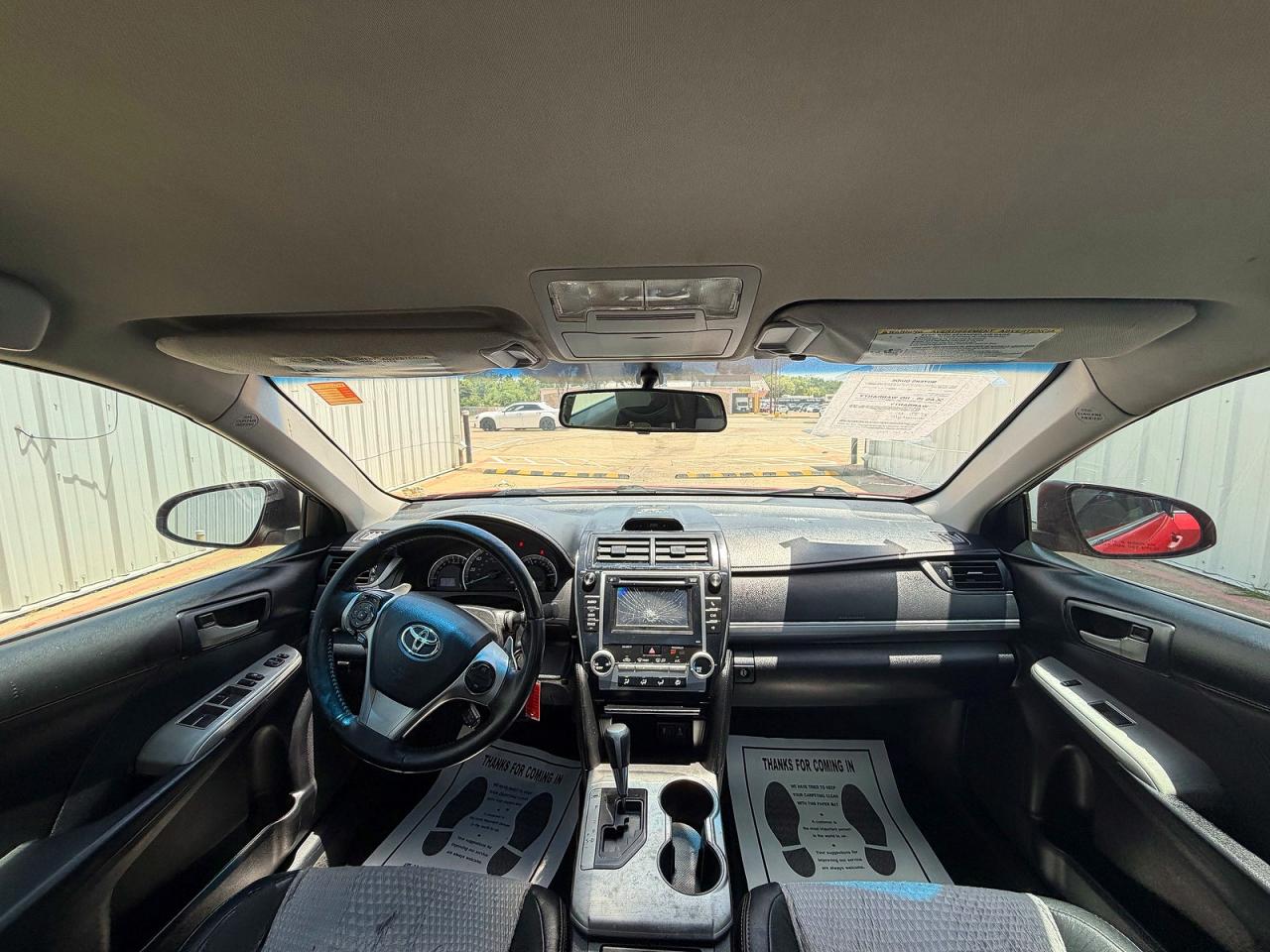 2014 Toyota Camry Se Red vin: 4T1BF1FK3EU759629