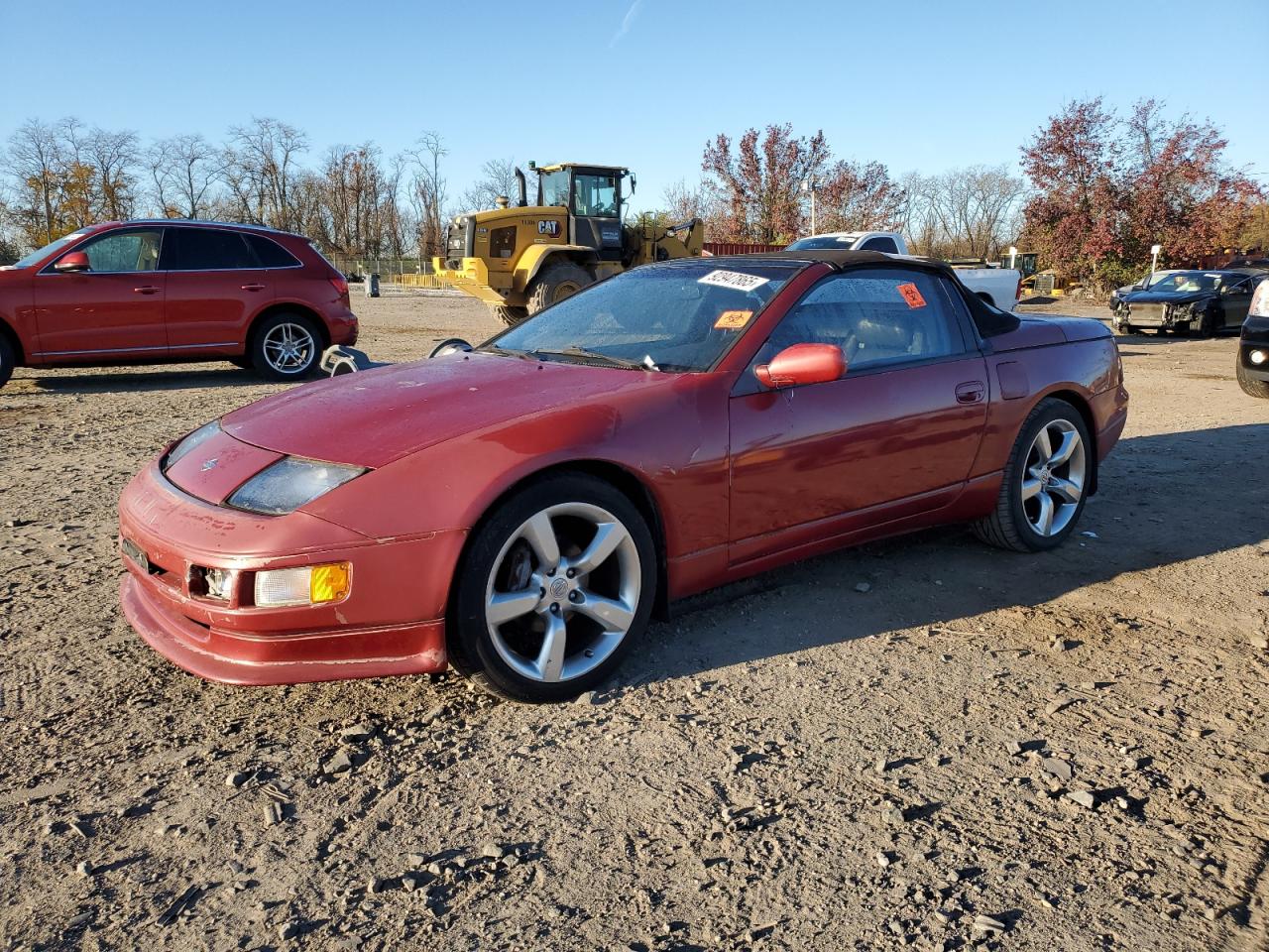 1994 Nissan 300zx Красный vin: JN1RZ27D6RX010735