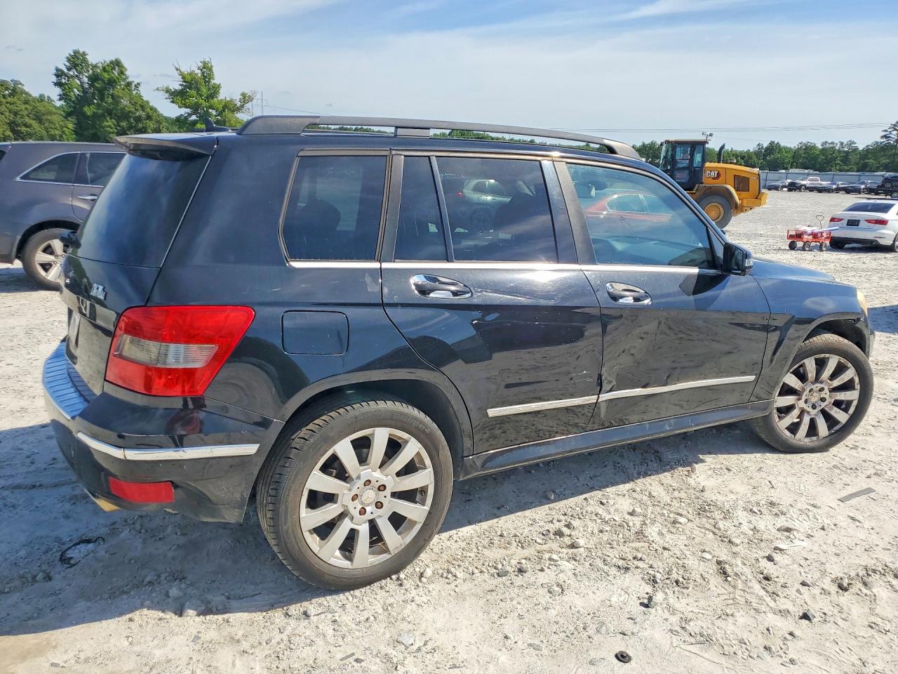 2011 Mercedes-benz Glk 350 Black vin: WDCGG5GB6BF579469