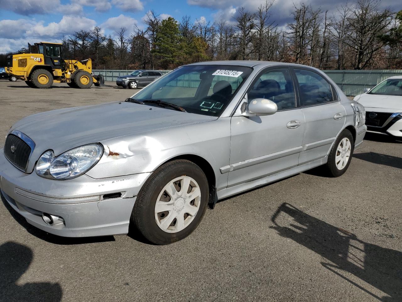2002 Hyundai Sonata Gl Silver vin: KMHWF25S72A679613