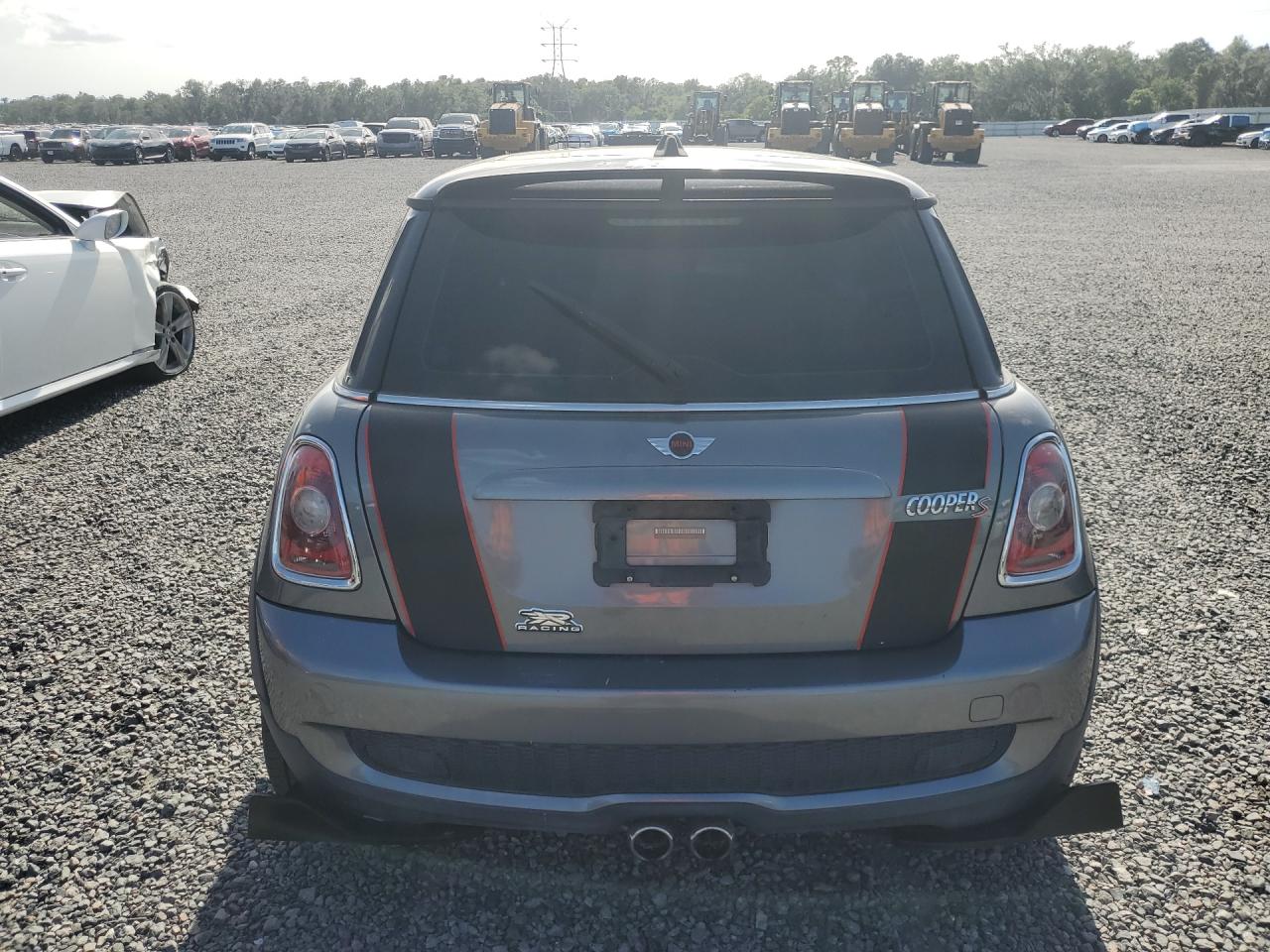 2009 Mini Cooper S Gray vin: WMWMF735X9TT98746