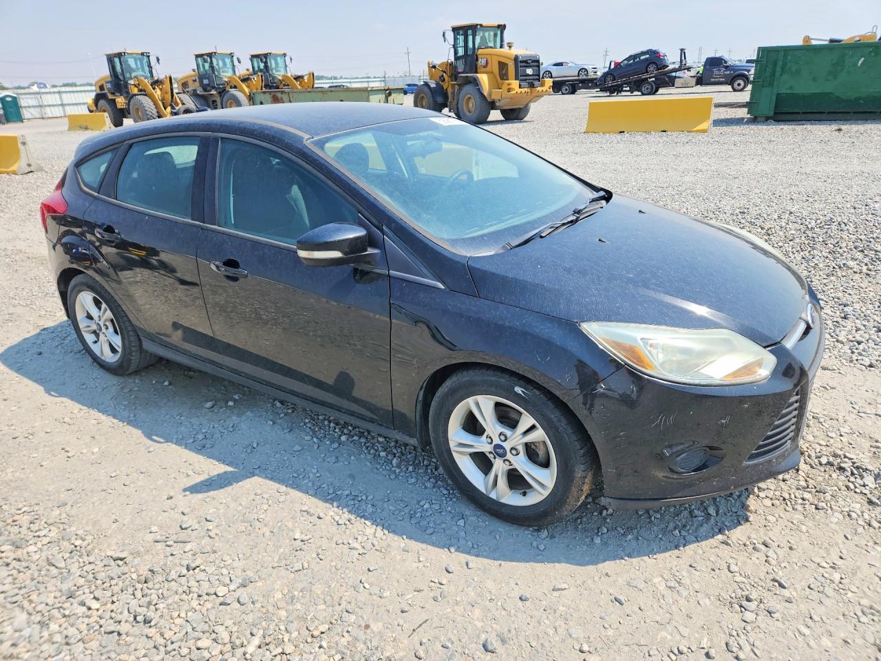 2014 Ford Focus Se Black vin: 1FADP3K2XEL390775