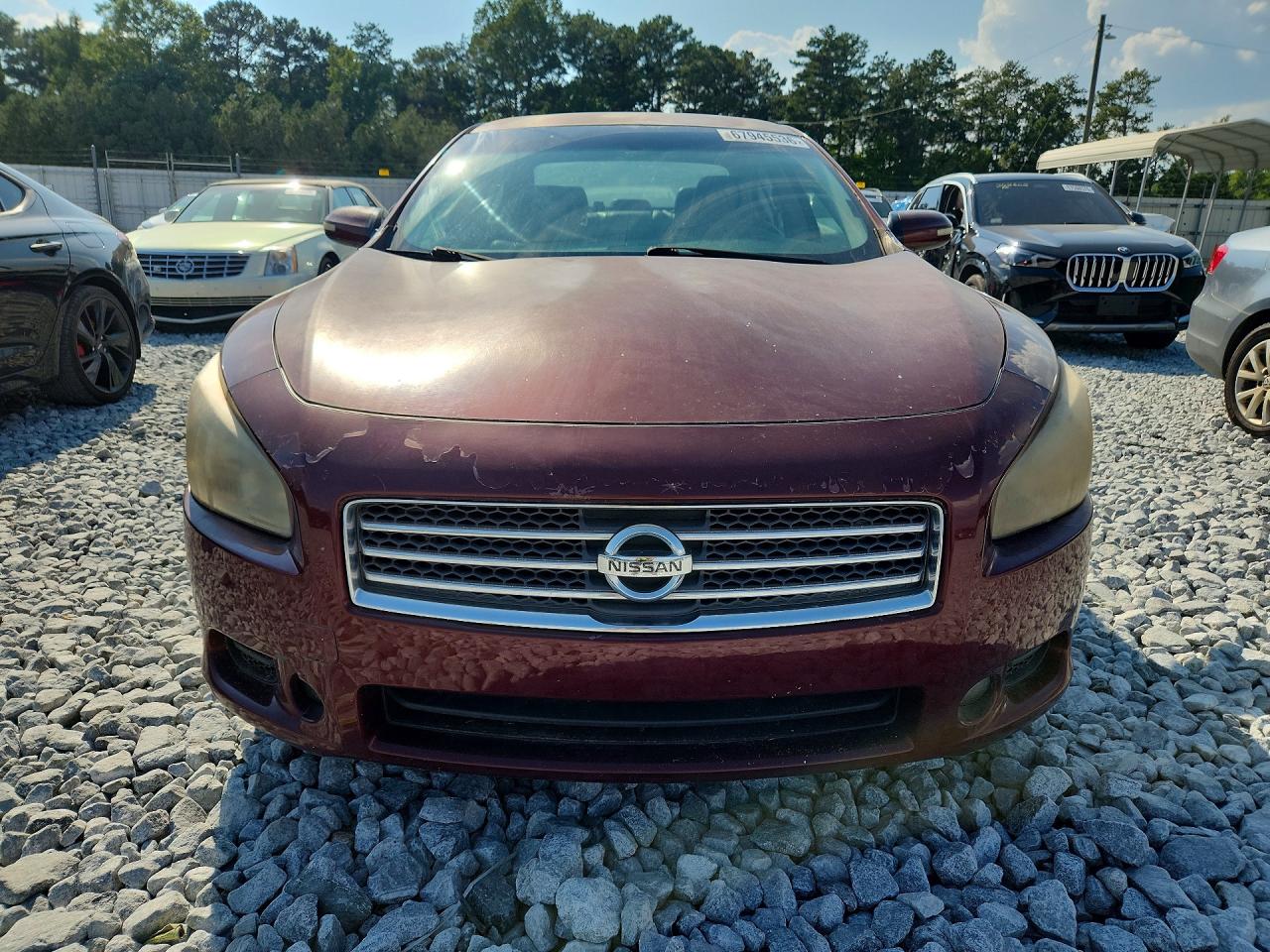 2010 Nissan Maxima 3.5 S Burgundy vin: 1N4AA5AP0AC819610