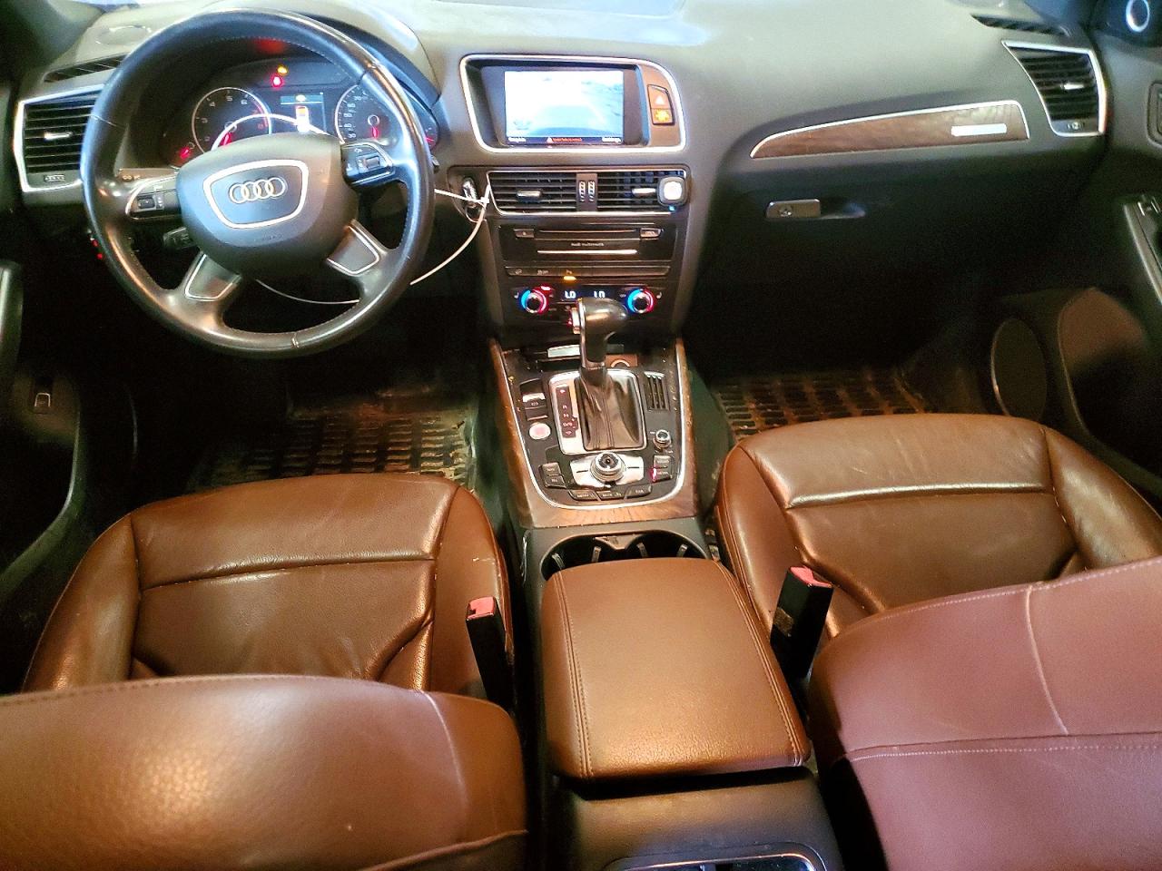 2014 Audi Q5 Premium Plus Blue vin: WA1LFAFP5EA036378