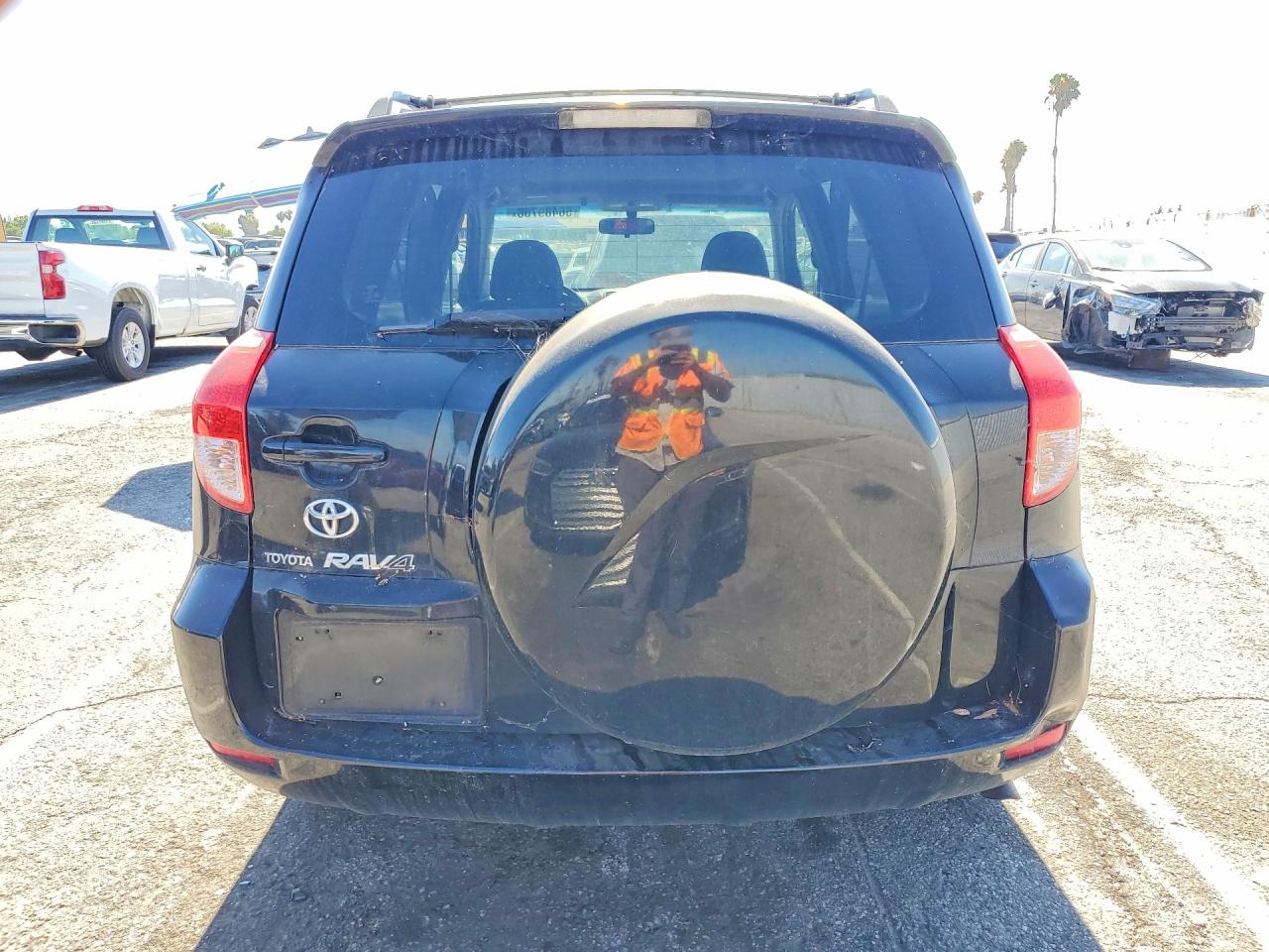 2007 Toyota Rav4 Limited Black vin: JTMZK31VX76005839