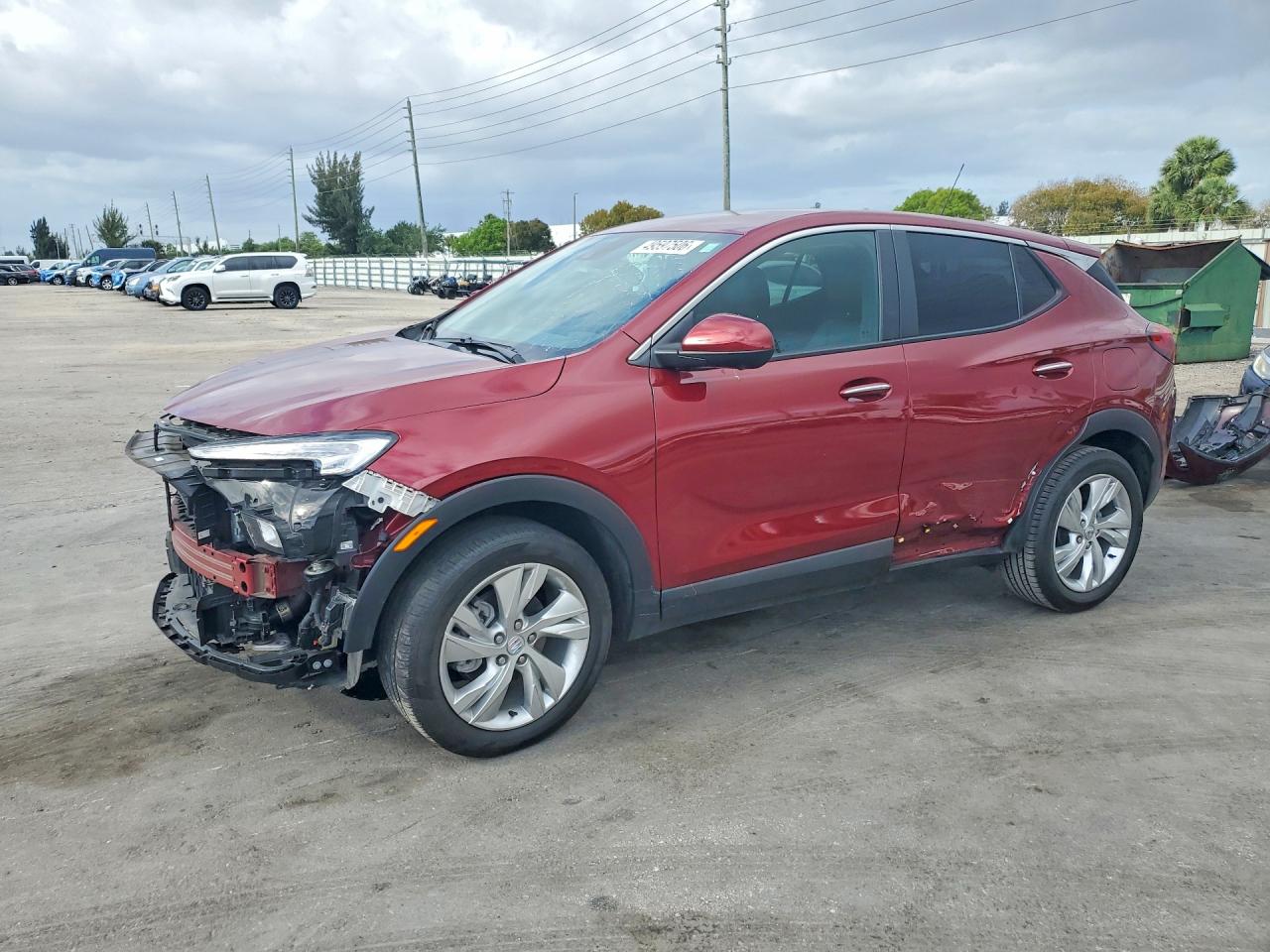 2025 Buick Encore Gx Preferred Red vin: KL4AMBSPXSB030414