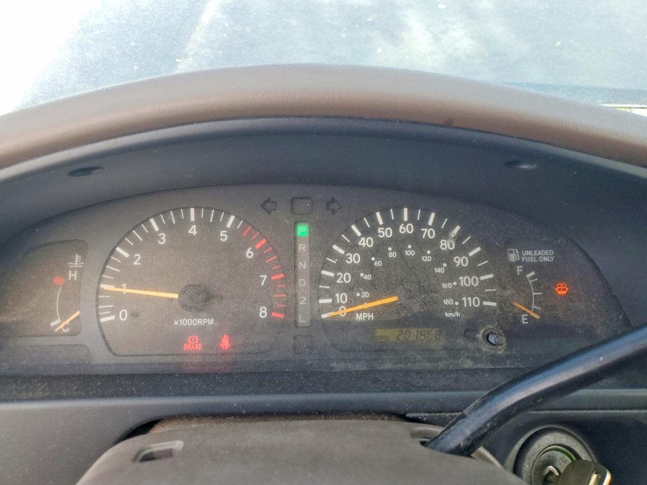 1998 Toyota Tacoma Base Green vin: 4TAVL52N4WZ038575