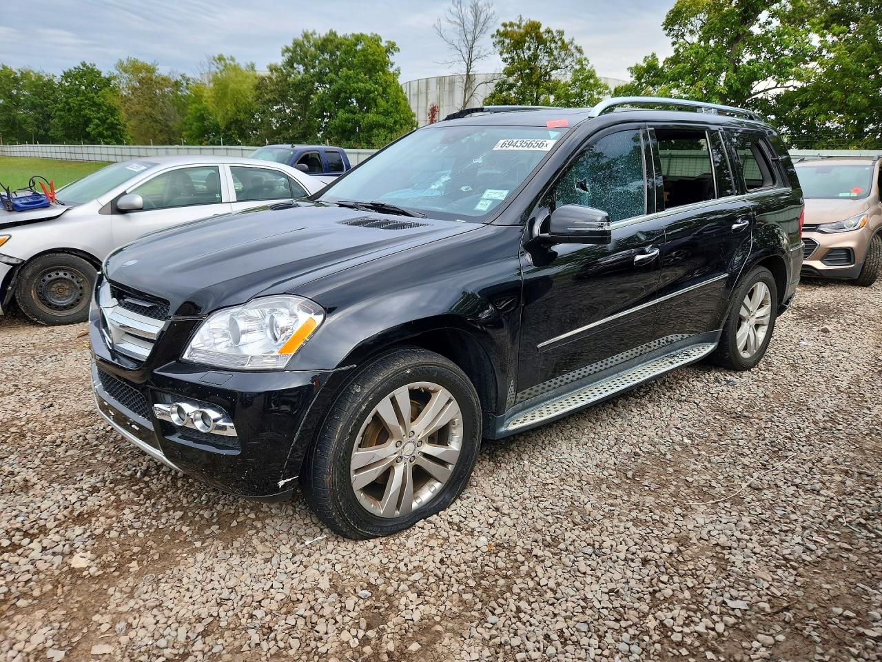 2011 Mercedes-benz Gl 450 4matic Black vin: 4JGBF7BE3BA663922