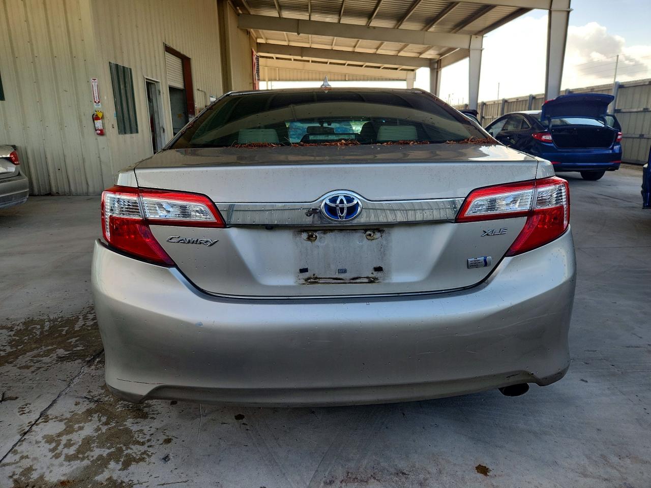 2013 Toyota Camry Hybrid Xle Beige vin: 4T1BD1FK8DU077057