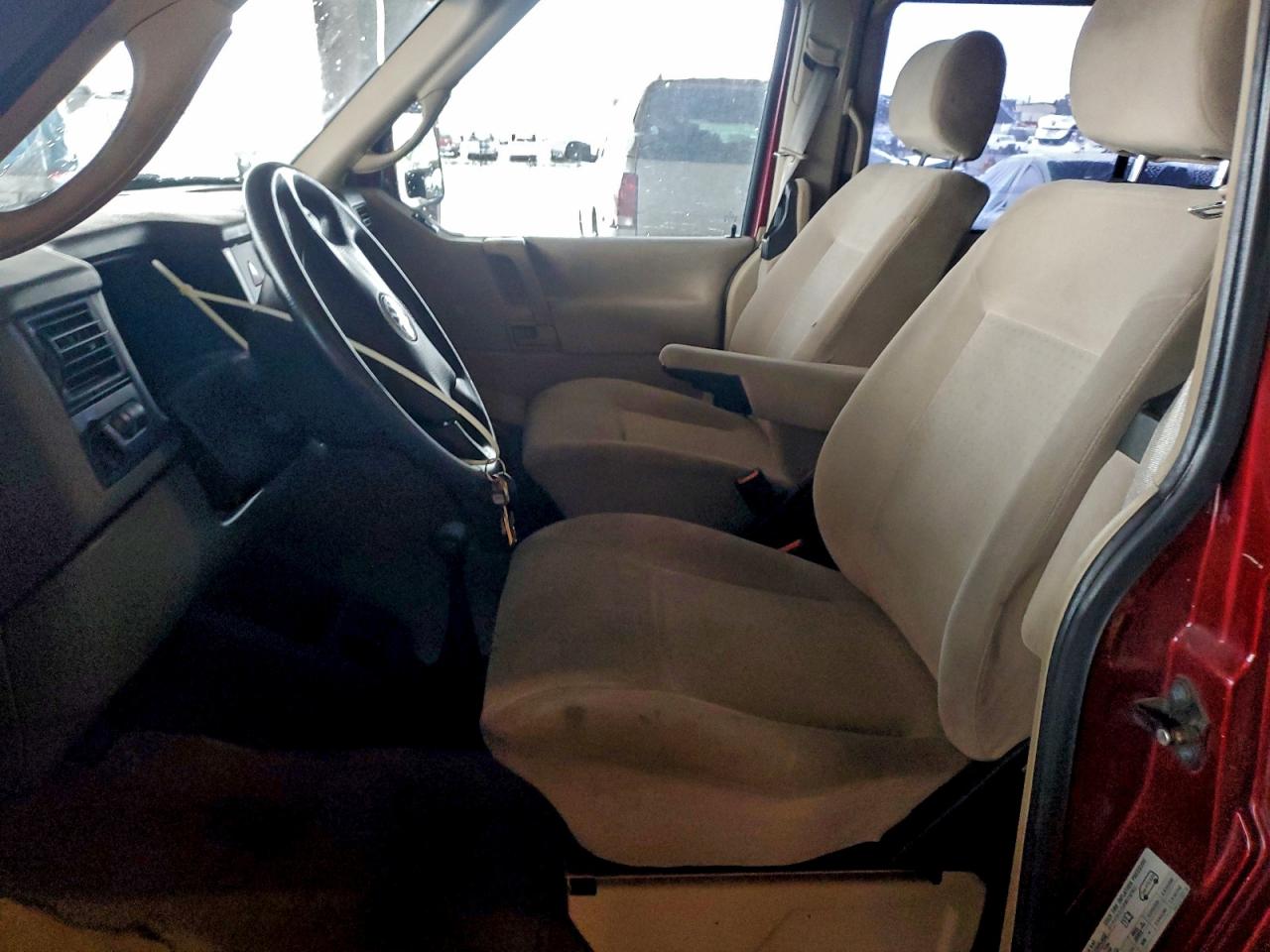 1999 Volkswagen Eurovan Gls Red vin: WV2KH2704XH140312