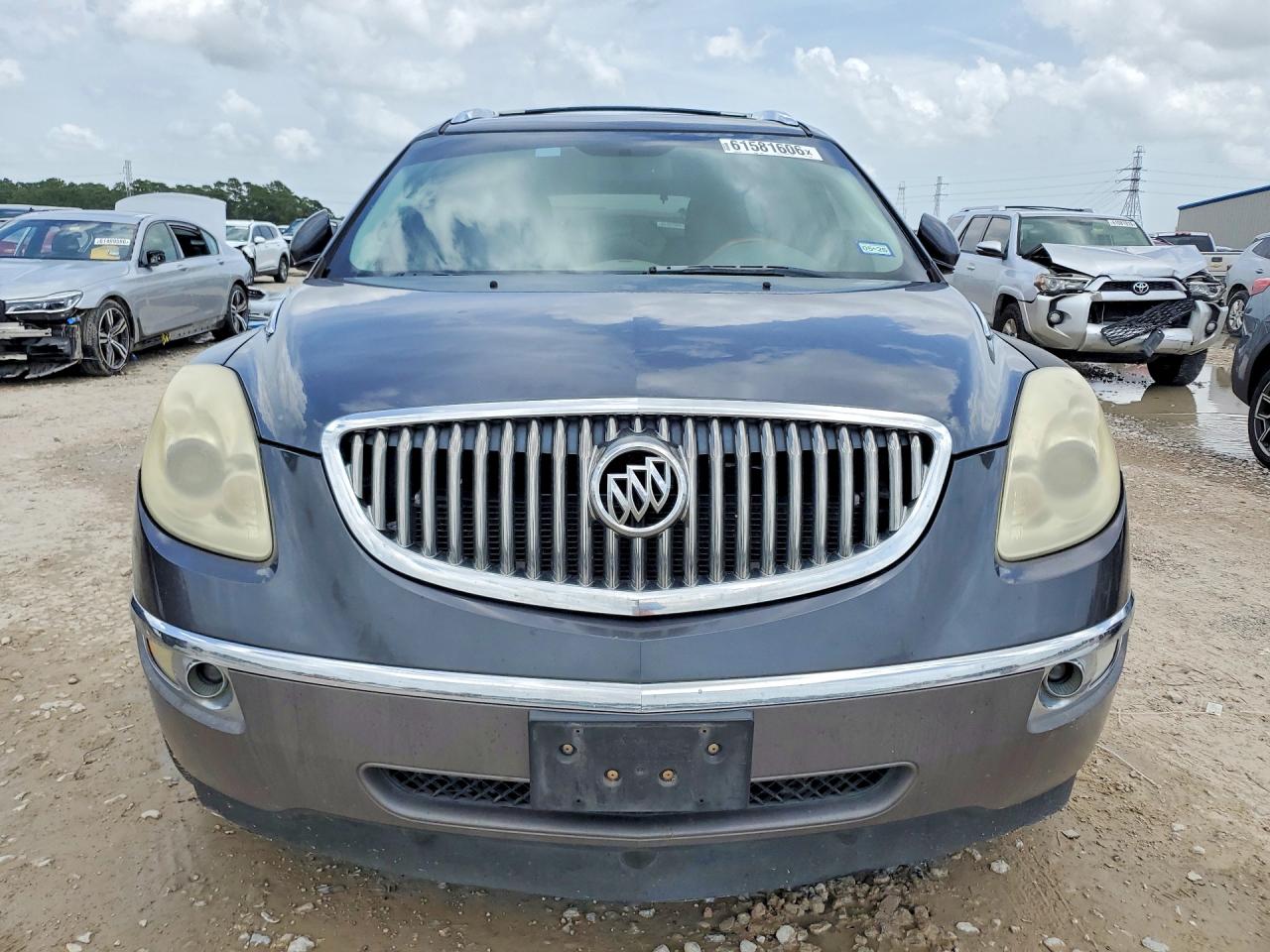 2011 Buick Enclave Cxl Gray vin: 5GAKRCED5BJ260128