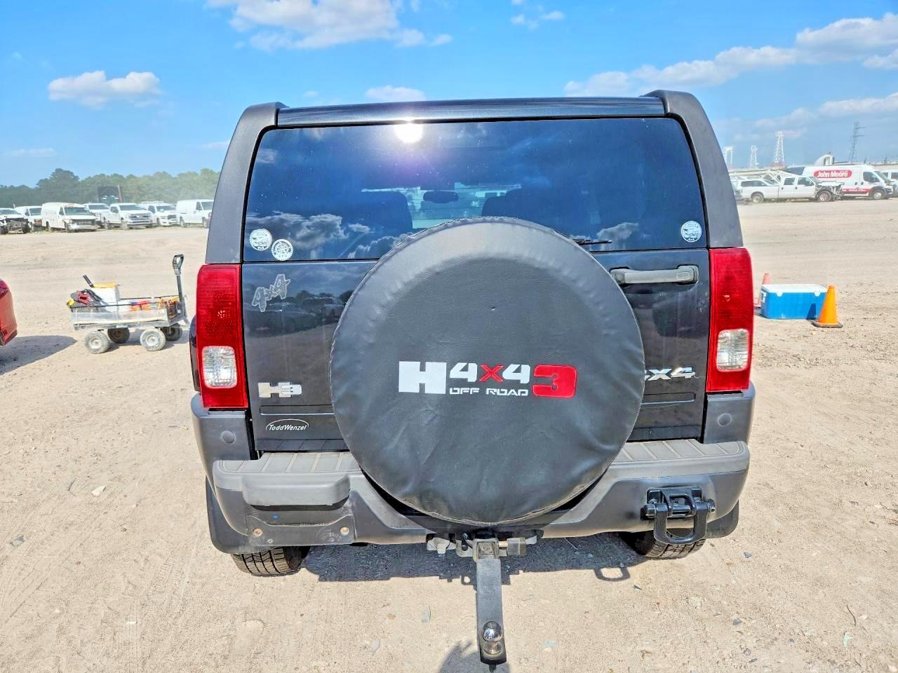 2009 Hummer H3 Black vin: 5GTEN13E798117943