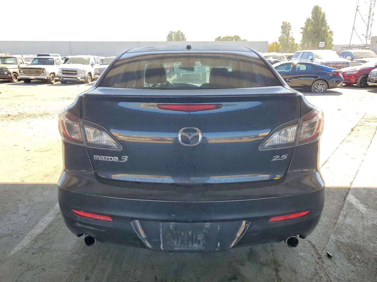 2010 Mazda 3 S Black vin: JM1BL1S63A1343078