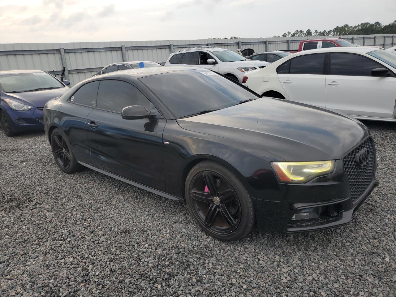2014 Audi A5 Premium Plus Black vin: WAUMFAFR0EA067255