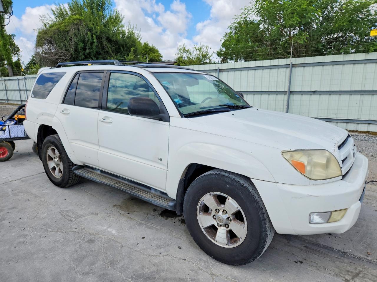 2004 Toyota 4runner Sr5 White vin: JTEZU14RX40020865