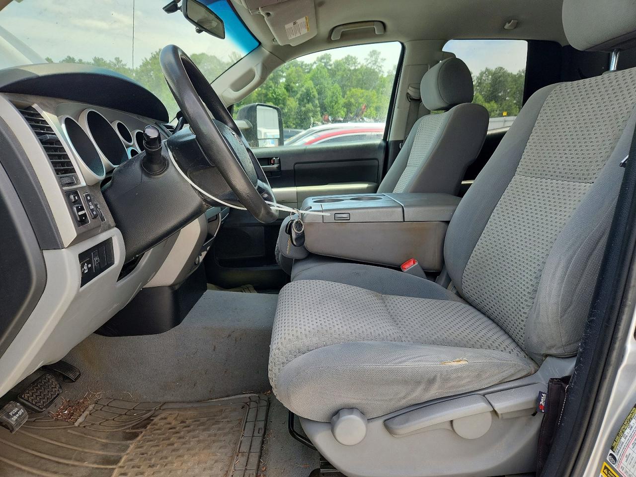 2011 Toyota Tundra Double Cab Sr5 Silver vin: 5TFRY5F12BX101578